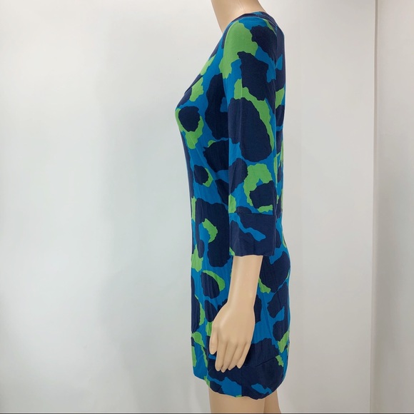 Boden blue long sleeve round neck size 4 dress(24) - Picture 6 of 8